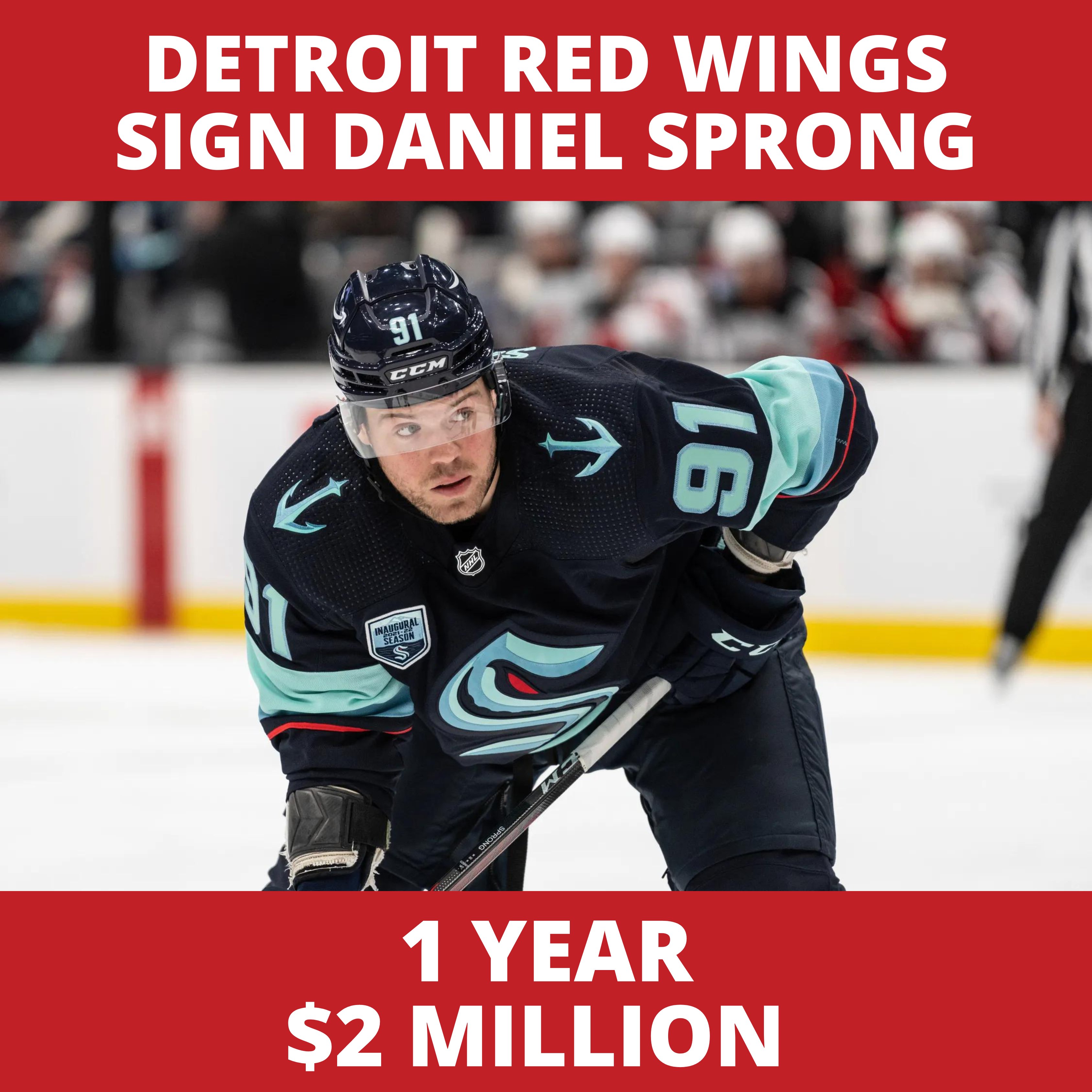 Winged Wheel Podcast on X: The Detroit Red Wings 2021/2022 season