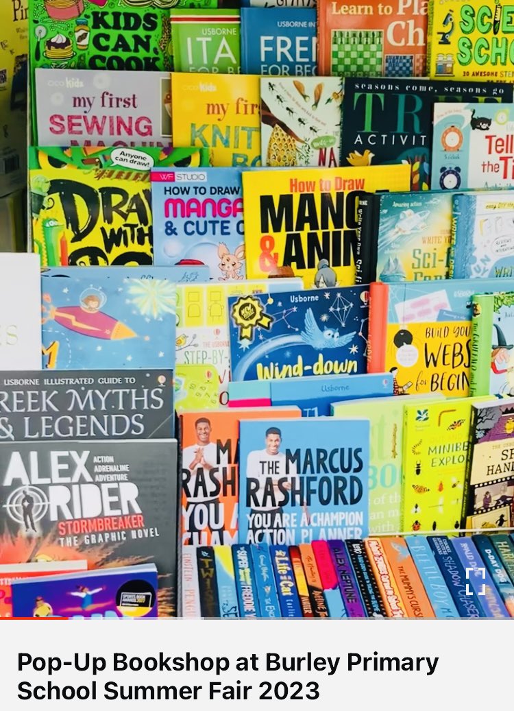 Loving the school summer fair season: youtu.be/0TDcfg5MOSA 📚☀️❤️ #childrensbooks #readingforpleasure