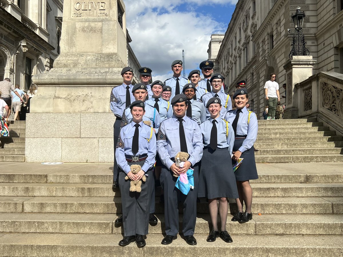 What a brilliant end to the 2023 pride parade for @PrideInLondon . Thank you so much to @ArmyCadetsUK @VCCcadets for celebrating with us. @RAFAC_Aspire @ComdtAC looking forward to 2024 already #whatwedo