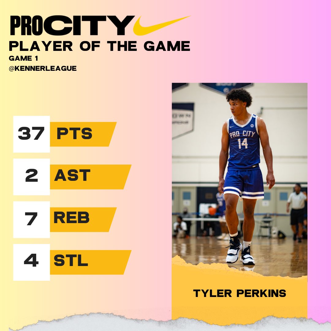 KennerLeague's tweet image. PLAYER OF THE GAME: @Tylerperkins_5 

@PennMBB 
#kennerleague