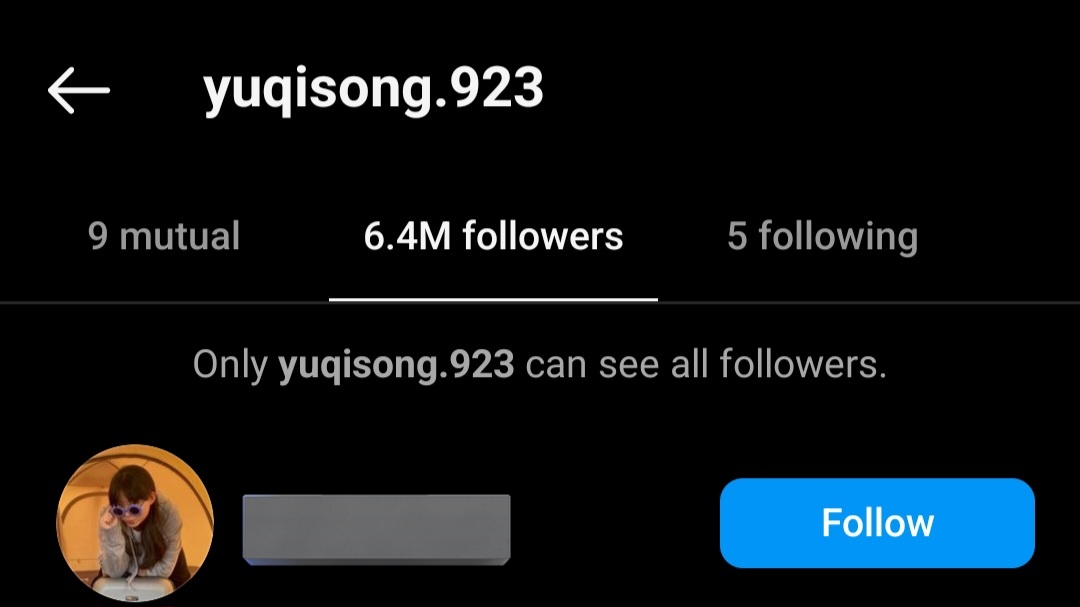 minnielite's tweet photo. miyeon, minnie, soyeon, yuqi, and shuhua are all hiding their followers, does this mean soojin follows them 🥹 https://t.co/J8Ul9UQhZx