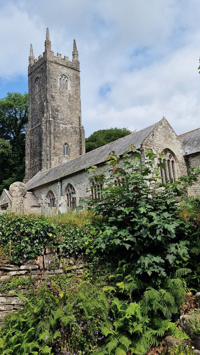 #SteepleSaturday St. Nonna's church, Altarnun. Its tower is among the tallest in Cornwall, generally a county of tall towers. Lower parts late C14, upper C15.