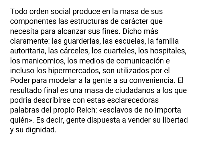 Trendies4U's tweet photo. Esto lo escribió Wilhelm Reich en su libro "Psicología de masas del fascismo" en el año 1933. Hitler y Mussolini no habían llegado al poder ¿Cómo será esto en nuestros días (2023), con el poder de las RRSS y los medios audiovisuales? - DEP Twitter https://t.co/NWhuK4Zr5K