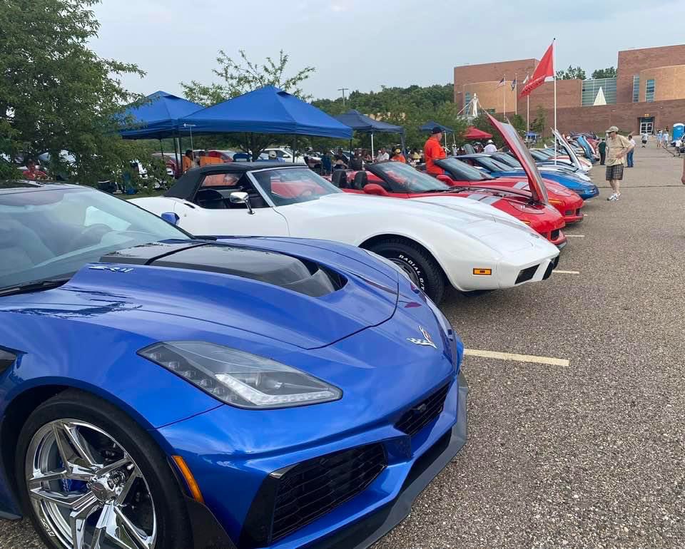 We packed the parking lot celebrating the 70th anniversary of the Corvette! Thank you to <a href="/GM/">General Motors</a> for being our proud sponsor and allowing us to use the future home of the Heritage Center to be our event space! Over 800 cars, 400 were Corvettes!!!! 

#corvette #backtothebricks
