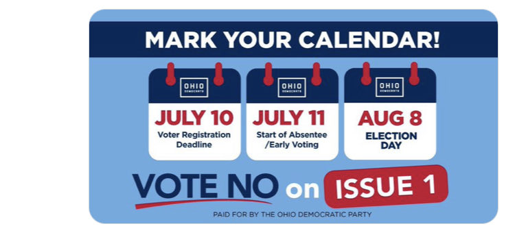 August 8 Ohio; register and make your plan to vote. You must now request an absentee ballot https://t.co/lVTyow1ZUg