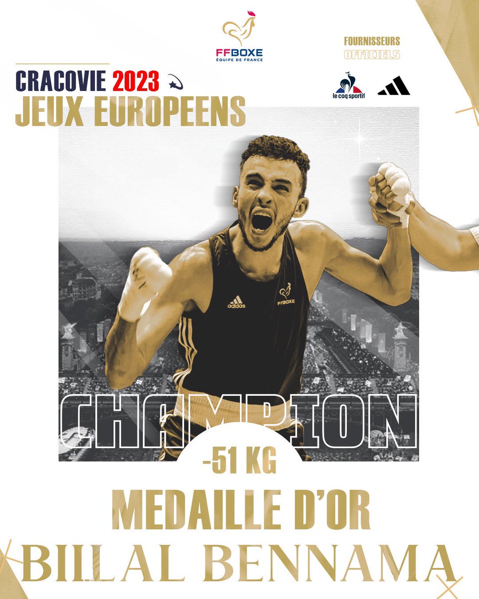 𝑩𝑰𝑳𝑳𝑨𝑳 𝑩𝑬𝑵𝑵𝑨𝑴𝑨 𝑬𝑵 𝑶𝑹 !🥇

Félicitations pour cette grosse performance <a href="/billalbennama/">Billal Bennama</a> ! 

La machine est lancée et ne risque pas de ralentir de si tôt… 🔥

BRAVO BILLAL !