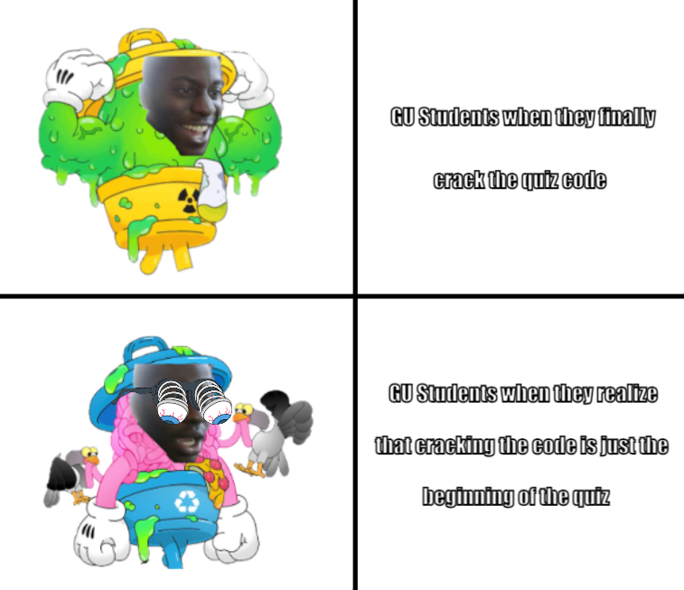 takobygrnd's tweet photo. My #GarbageMeme for Garbage University. @GarbageFriends @thechimiverse @Blondie23LMD @Toys_Soldiers @jordean @donwinning1
This is my submission for Meme contest 😊 https://t.co/UBN8GKEZw8