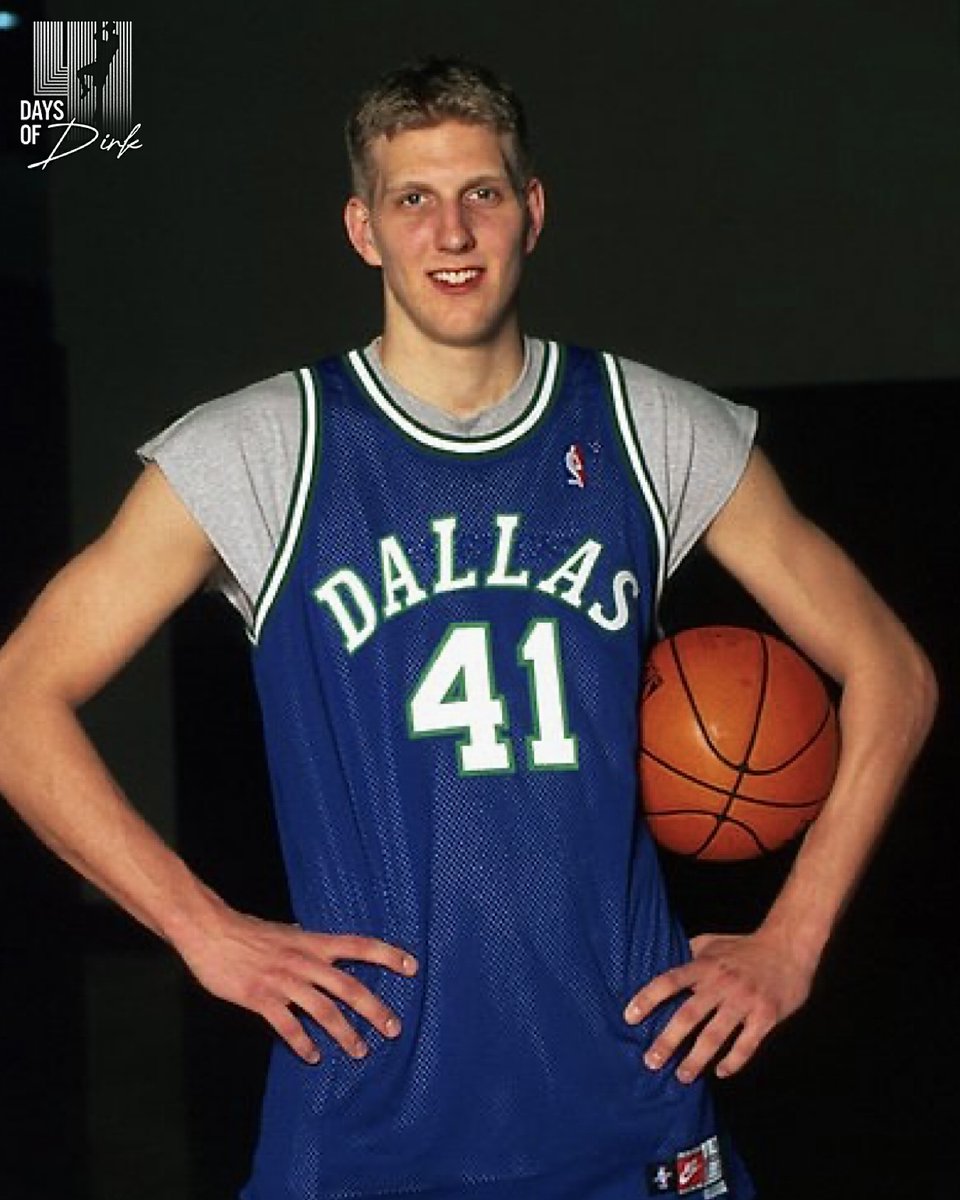 41 days from now, <a href="/swish41/">Dirk Nowitzki</a> will be a Hall of Famer. So, we are bringing you 🐐 content every. single. day. until then.  

#MFFL