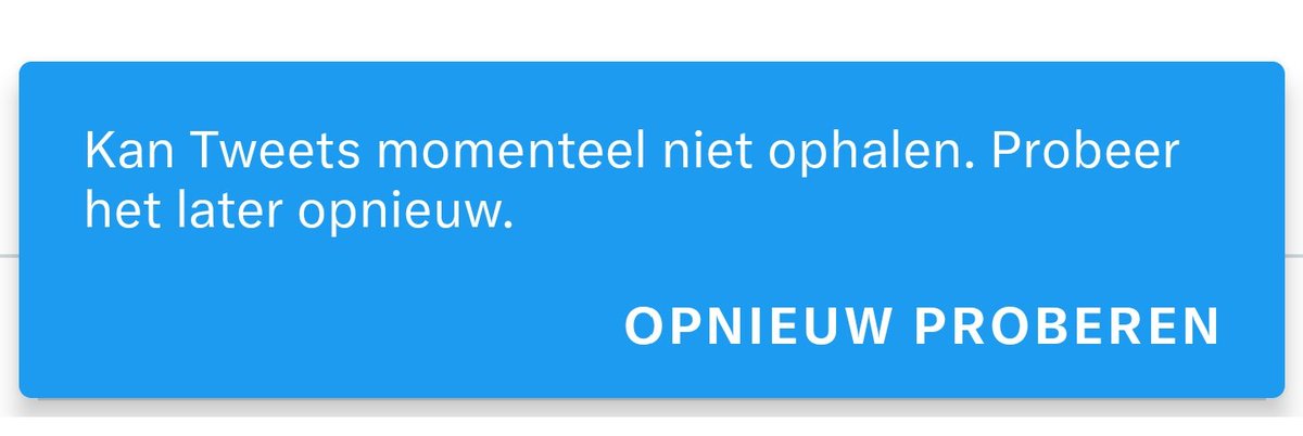 tienvoorjedag's tweet photo. @ChrisAalberts 🤷🏼‍♀️

Al uren lang deze melding

#TwitterDown #TwitterStoring https://t.co/H2LgurIEjX