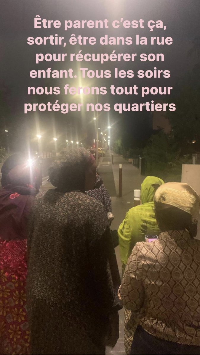 <a href="/KMbappe/">Kylian Mbappé</a> « PAPA et MAMAN des QUARTIERS »Merci de Partagez et de faire partager pour que les parents se mobilisent pour récupérer leur enfant dans la rue. Les parents ont la solution pour arrêter cette escalade de violence dans le pays.
<a href="/KMbappe/">Kylian Mbappé</a> <a href="/OlivierKlein93/">Olivier Klein</a> <a href="/EmmanuelMacron/">Emmanuel Macron</a> <a href="/OmarSy/">Omar Sy</a>