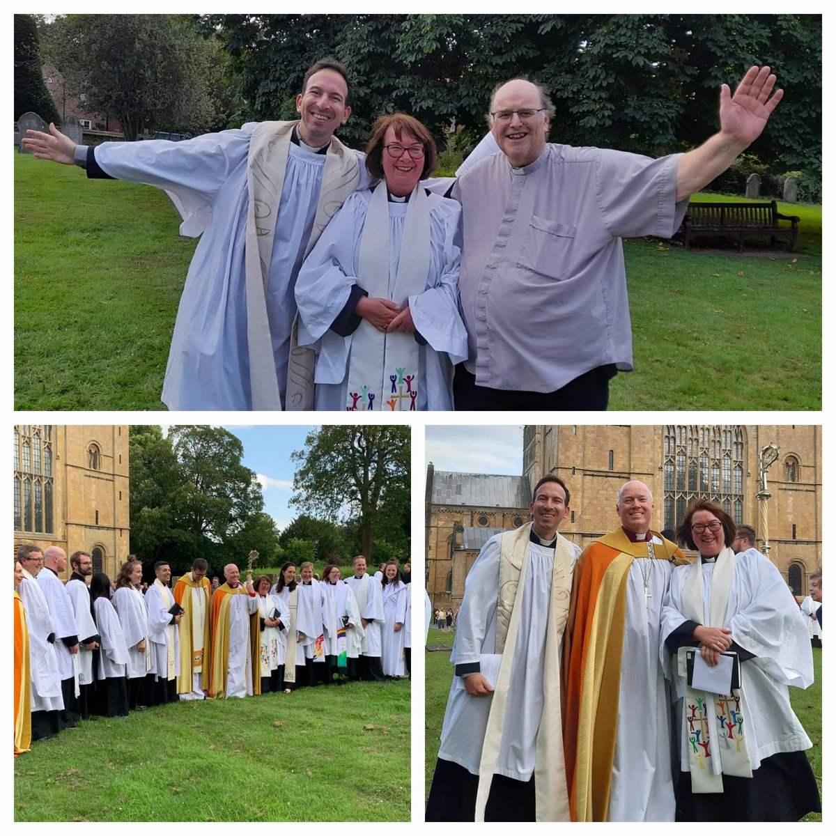 revluizlima's tweet photo. A wonderful celebration as louise is priested and ready to continue her ministry as assistant minister at Christ Church, Worksop  and St. Luke's, Shireoaks and Rhodesia 

@diocswellnott 
@churchofengland 
@CCWorksop 
@StLukeShireoaks 
#worksop https://t.co/JE9ew1AZrx