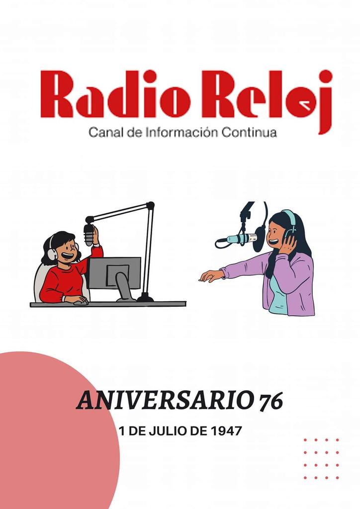 🇨🇺|Un feliz aniversario Radio Reloj en su día Lo digo con alegría Su servicio es escenario Del tiempo, tan necesario Trae saber, tan preciso Que te guía, con aviso Hacer de puntualidad Te informa con su verdad Y te crea un compromiso. @RadioRelojCuba Aniversario 76