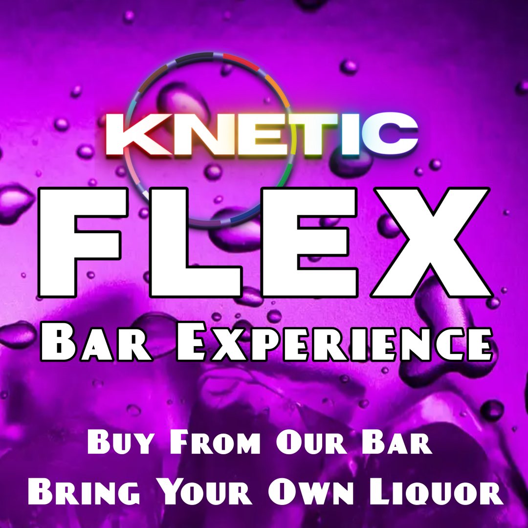 KneticClub's tweet image. Introducing
KNetic Flex Bar Experience!

We are very proud to announce that KNetic is now Calgary's Largest, Fully Licensed, Most Inclusive Lifestyle Club!

Welcome to a whole new lifestyle bar experience!