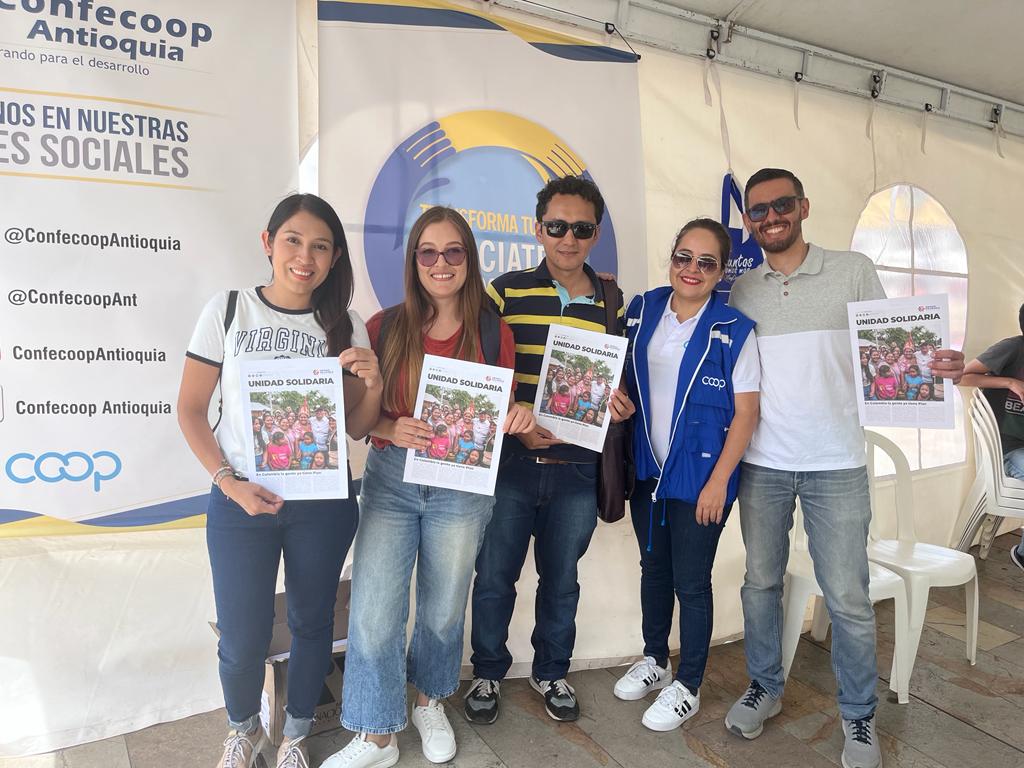 UsolidariaCo's tweet photo. #Hoy, en el marco del Día Internacional del Cooperativismo #CoopsDay saludamos a estas organizaciones y acompañamos el #FestivalCooperativoySolidario2023 en #Rionegro #Antioquia organizado por @Fusoan #Fesert
@ConfecoopAnt y @AlcRionegro https://t.co/9812kbs6jv