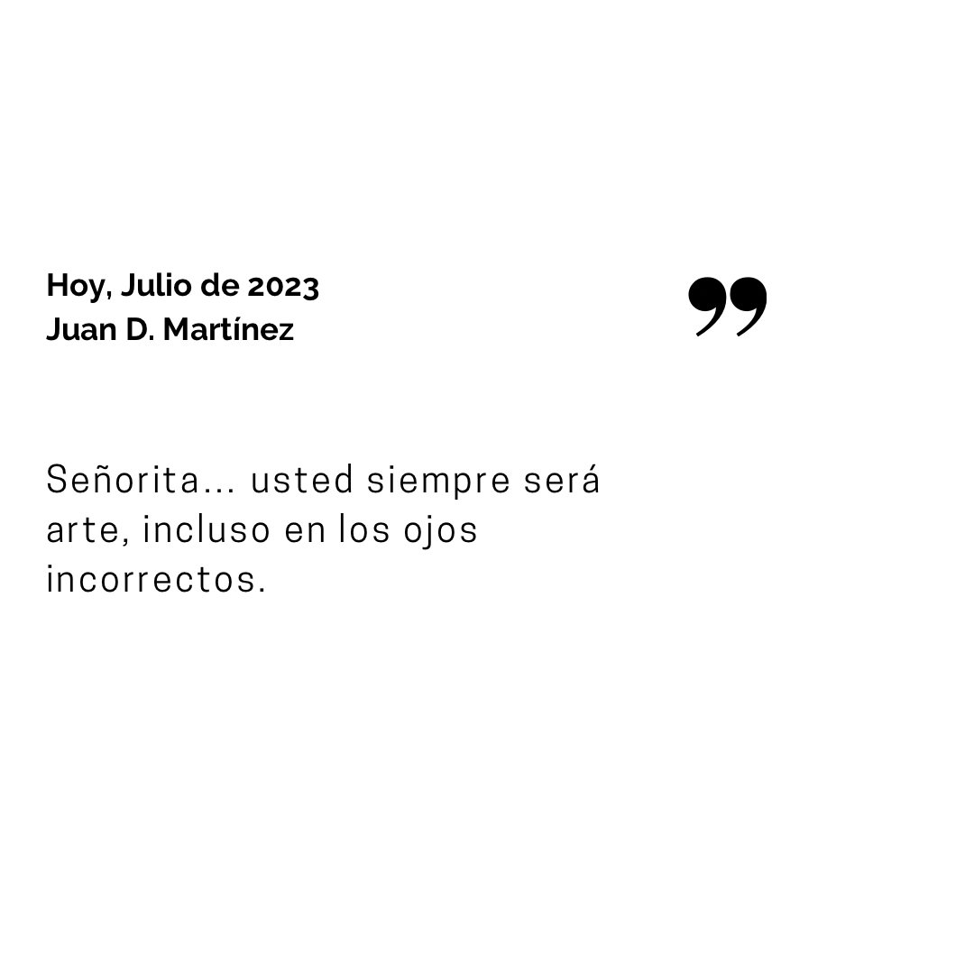 LiterariosMis's tweet photo. Señorita... usted siempre será arte, incluso en los ojos incorrectos.

#arte #Julio2023 #leer #libros #escritor #poesia #amoleer #literatura #ebook #poeta #Colombia #Spain https://t.co/SHvpxpO07l