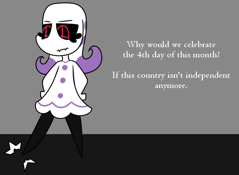 Carodibs's tweet photo. Since the 4th of July is coming around the corner, I'll post this image early to let everyone know how disappointing this holiday is despite the history of trying to fix it, only to fall apart again a moment later. https://t.co/7VdJAoClww