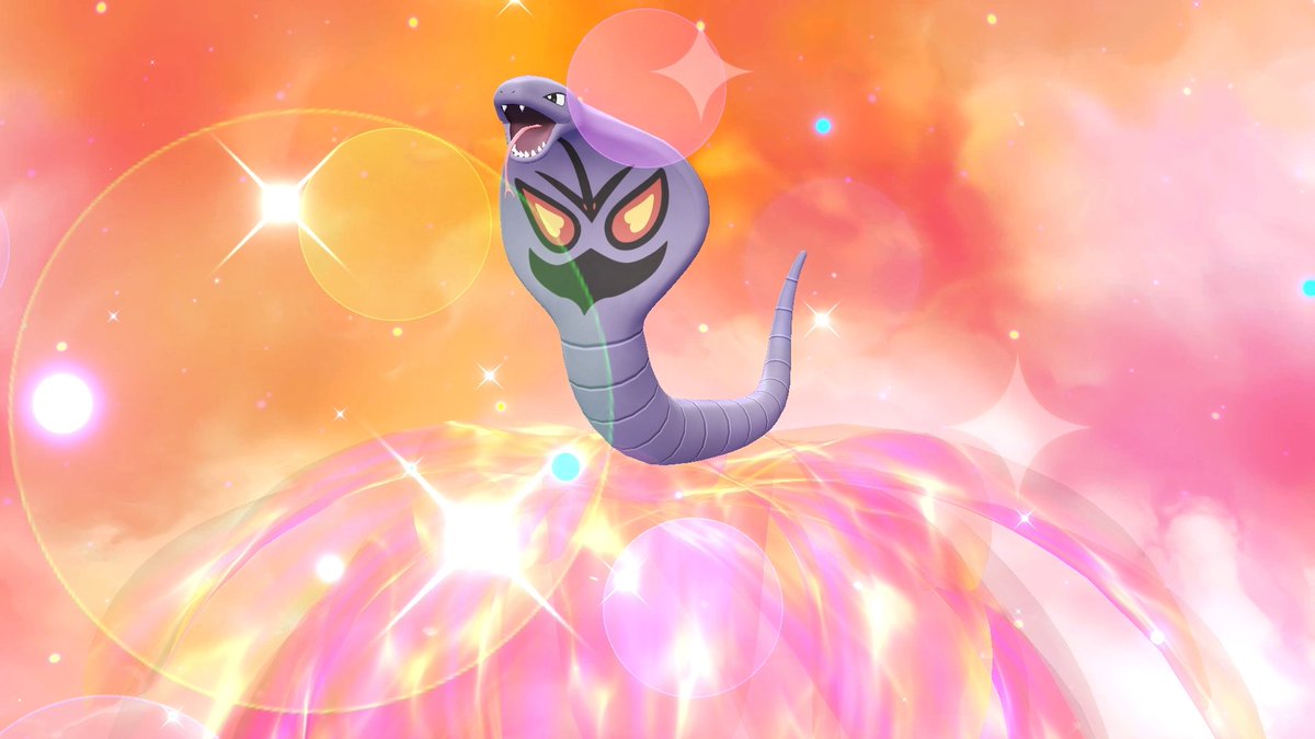 Pokemon's tweet photo. Before and after realizing what Ekans and Arbok spell backwards 😮 #Pokemon151 https://t.co/lu0YY0Z1qw