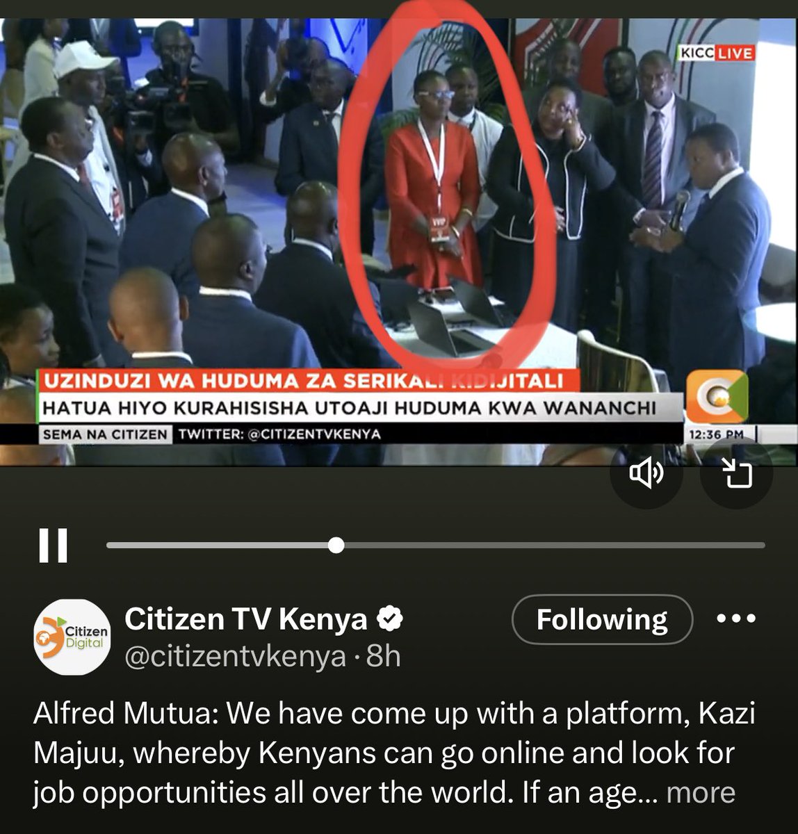 collinsmrnurse's tweet image. Judy Jepchirchir is a con,its sad that the cs foreign affairs had to choose her on matters e citizen and job market abroad.
She killed dreams of young youths from Uasin Gishu,she's a criminal, avoid her.