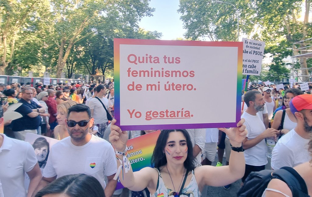 Noemi_delaCalle's tweet image. Hoy @CiudadanosCs ha participado en la #MarchaDelOrgullo2023 junto a las familias de @sonuestroshijos. 

Ha sido maravilloso disfrutar de la jornada junto a niñas y niños nacidos del amor y por gestación subrogada. 

#GestacionSubrogada #SeraLey
#YoGestaria