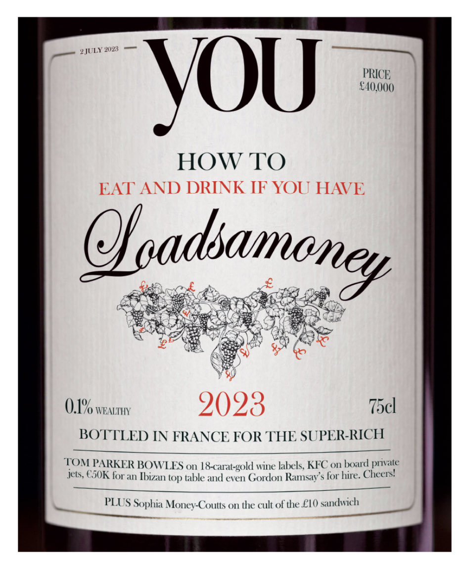 What the 0.1% eat &amp; drink 😳