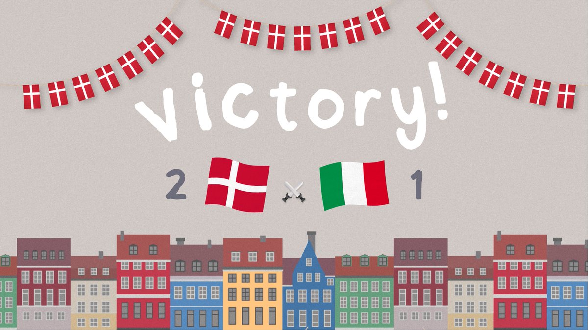 We're still in this 😤 We take the 2-1 victory over <a href="/TeamItalyOW/">Team Italy</a> on New Queen Street, GGs!

Tomorrow we'll be back for our final match of the qualifiers, vi ses 👋🇩🇰 #OWWC2023