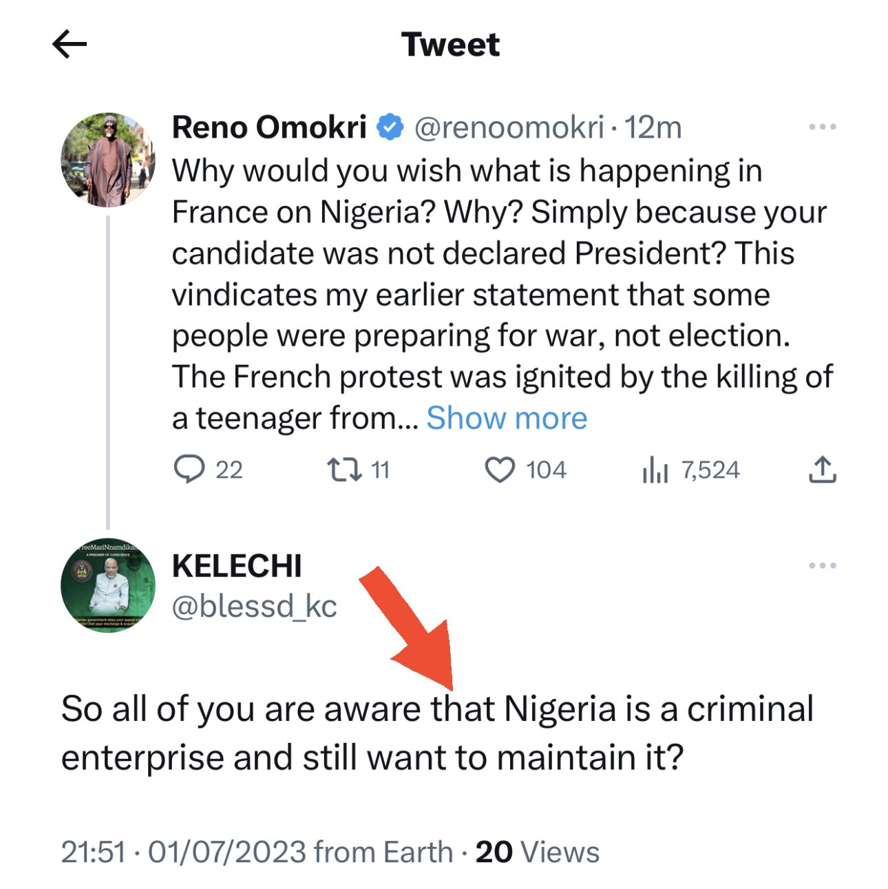 Reno Omokri on Twitter: 