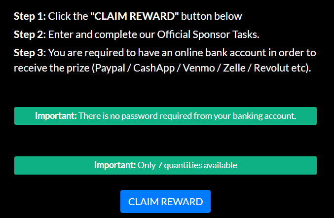 HeadsUpItsaScam's tweet photo. more screenshots from their fake websites for documenting https://t.co/TyfCZtABFq