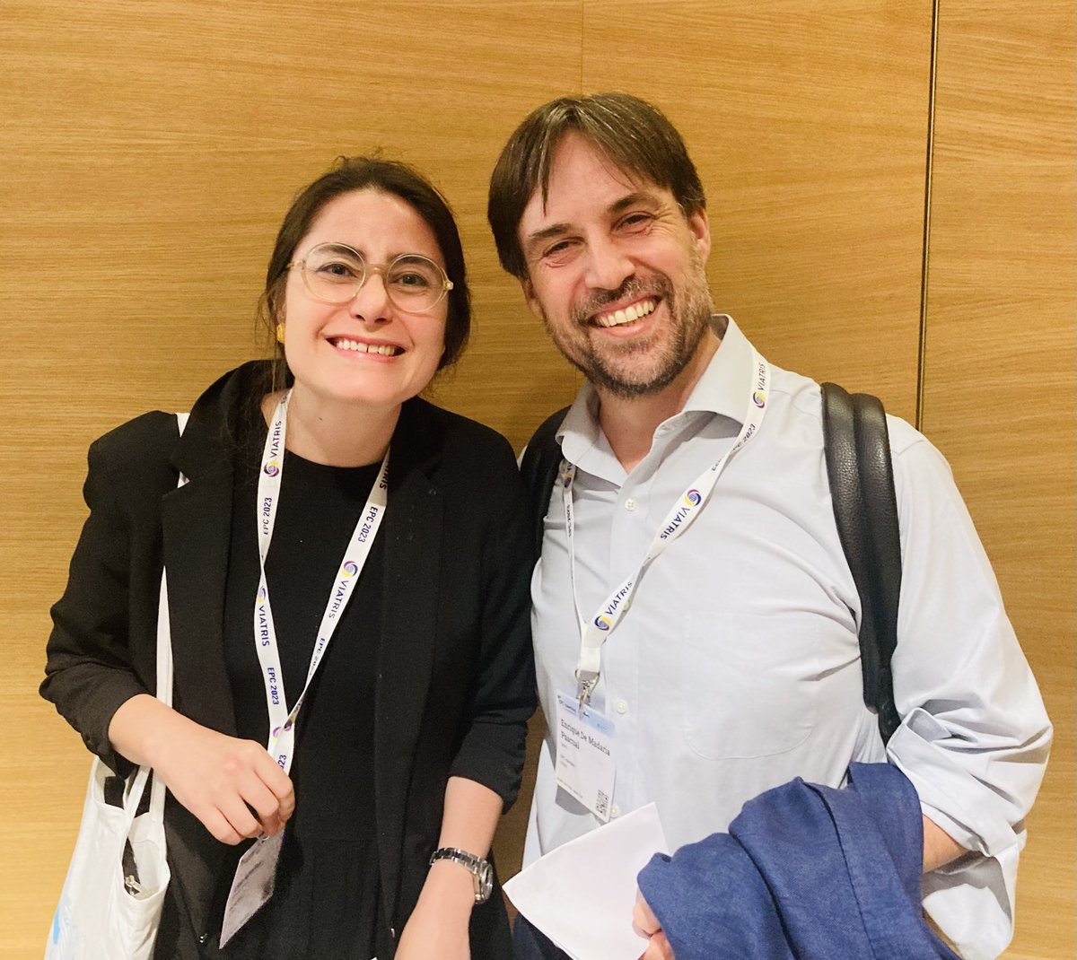 LinaAguileraMu1's tweet photo. Thank you @DeMadaria for such a generous way of sharing your knowledge and experience with the young! #EPC23 #groupie #deMadariavsplacebo
Hope some day we will pay you back! https://t.co/vAQgcC7i8U
