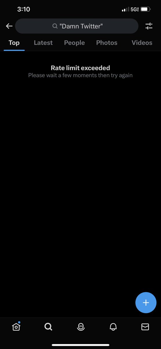 bold strategy using the old rate limit exceeded move