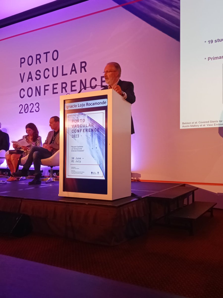 Last day of the 11th edition of Porto Vascular Conference 2023 Sharing experiences with Ignacio Lojo, Houman Jalaie, Armando Mansilha, Sergio Gianesini, Mauro Gargiulo, Frederico Bastos Gonçalves, Hans Henning Eckstein, Joel Sousa,Margaret Soares, and many other KOL colleagues