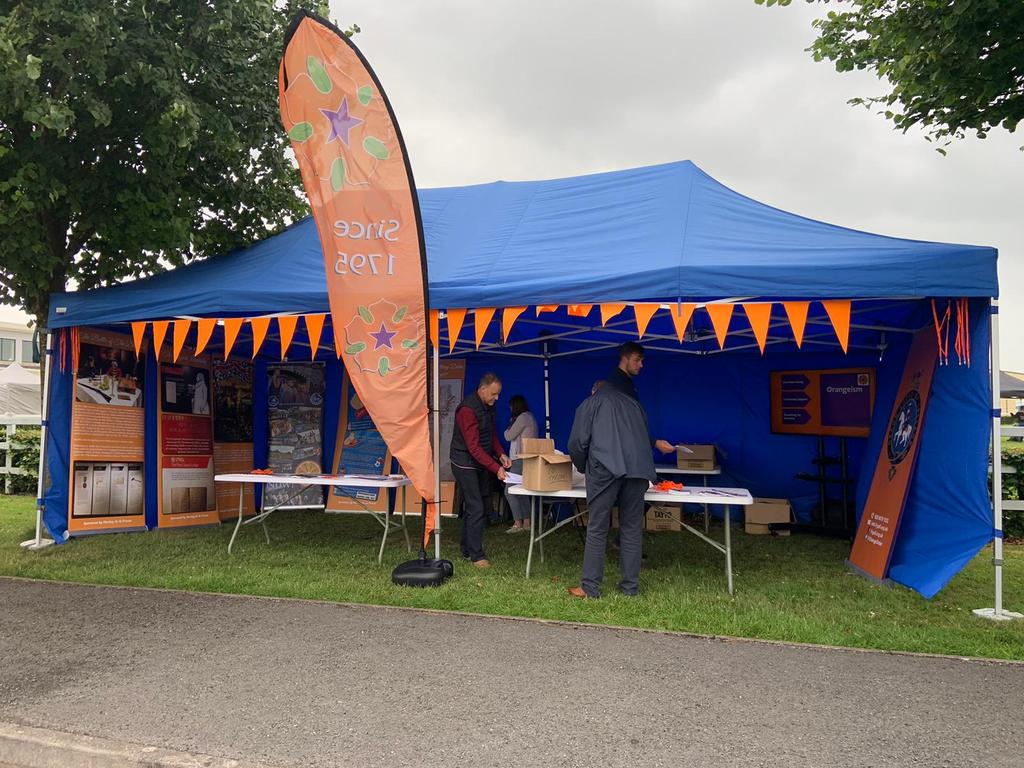 Great to see the Orange promoting our culture at Omagh Show. The theme was 'Orangeism at the heart of the community' focusing on 'charitable giving', 'community support' and 'catering for all ages' <a href="/OrangeOrder/">Orange Order</a> <a href="/OrangeBlackABOD/">The Loyal Orders</a> #omaghshow #culture