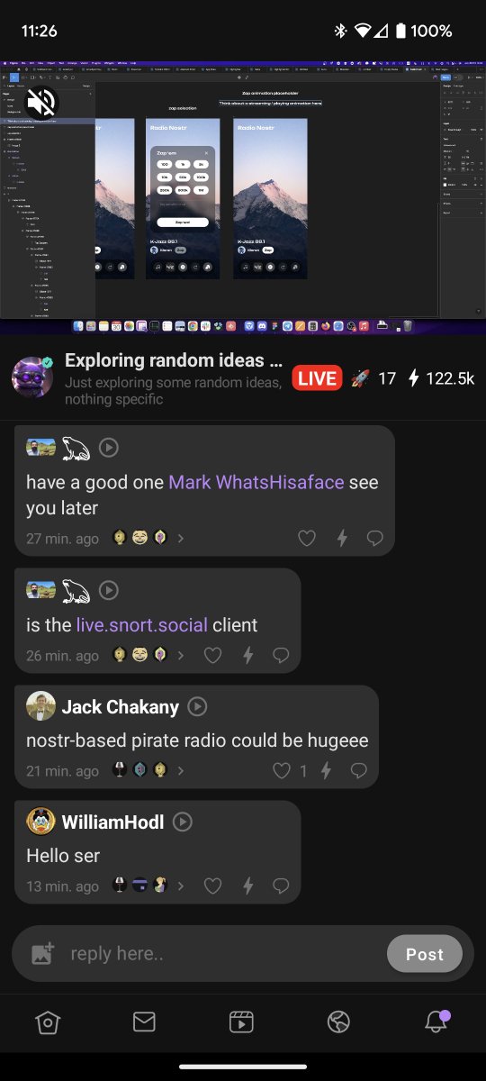 Stop giving your content to Twitter. Own it on Nostr with Amethyst. We even got decentralized live streams for you.