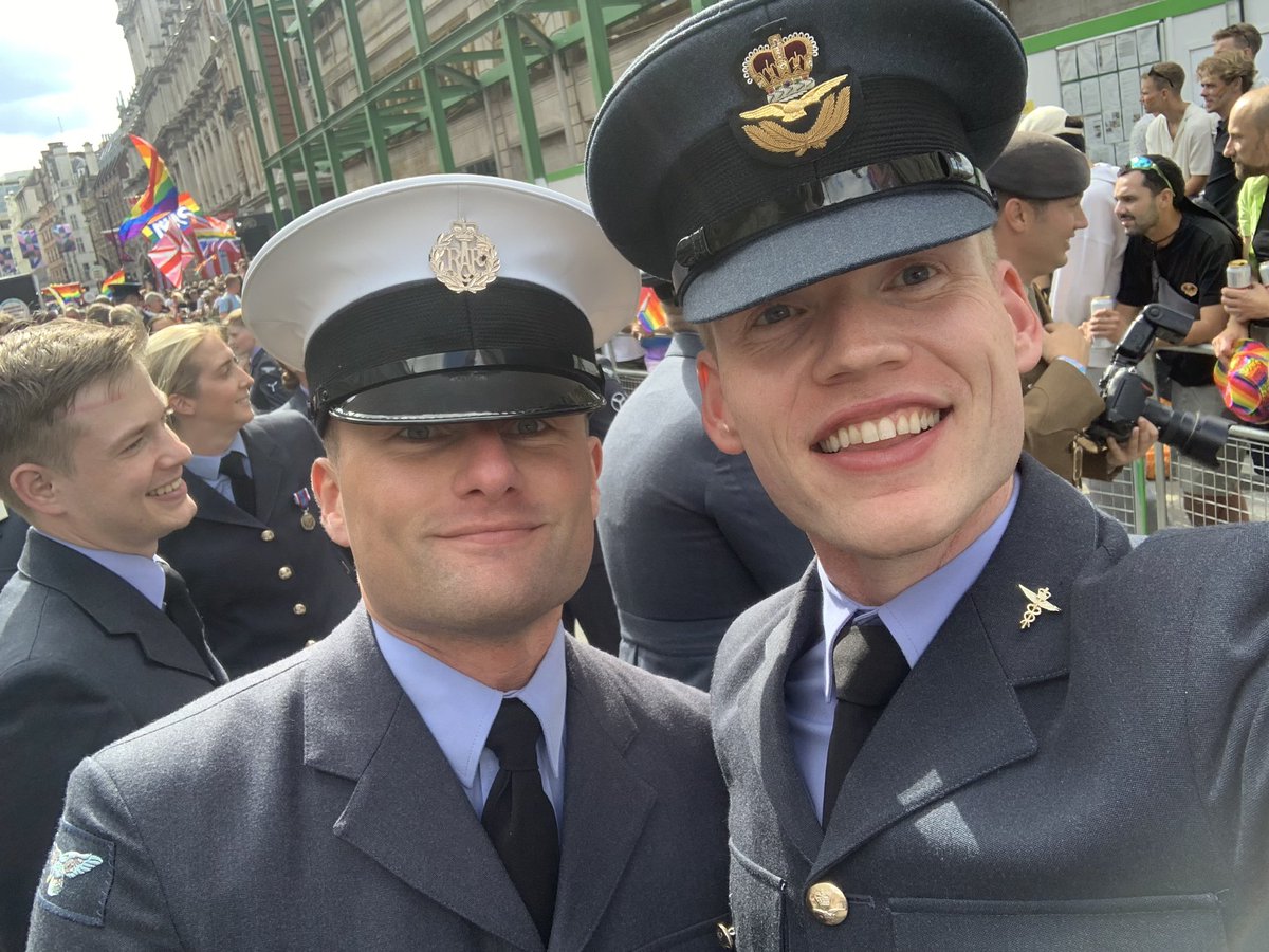 Sam Pullan (@sam_pullanrn) on Twitter photo Pride in London 2023
I didnāt think last year would be beaten - but this one was brilliant. Thanks to friends and colleagues new and old. Especially our fellow PMs! <a href="/pm_raf_ns/">PMRAFNS</a> @RichMaddisonRAF <a href="/SubbySubramani1/">WO RAF / Subby Subramaniam</a> <a href="/sarahcotman/">Sarah Cotman</a> @SJF1972 <a href="/HdRAFMS/">Air Cdre Sonia Phythian</a> <a href="/RAF_LGBT/">RAF LGBTQ+ Network</a> <a href="/rafacaduceus/">RAFA Caduceus Branch</a> Pride in London 2023
I didnāt think last year would be beaten - but this one was brilliant. Thanks to friends and colleagues new and old. Especially our fellow PMs! <a href="/pm_raf_ns/">PMRAFNS</a> @RichMaddisonRAF <a href="/SubbySubramani1/">WO RAF / Subby Subramaniam</a> <a href="/sarahcotman/">Sarah Cotman</a> @SJF1972 <a href="/HdRAFMS/">Air Cdre Sonia Phythian</a> <a href="/RAF_LGBT/">RAF LGBTQ+ Network</a> <a href="/rafacaduceus/">RAFA Caduceus Branch</a>