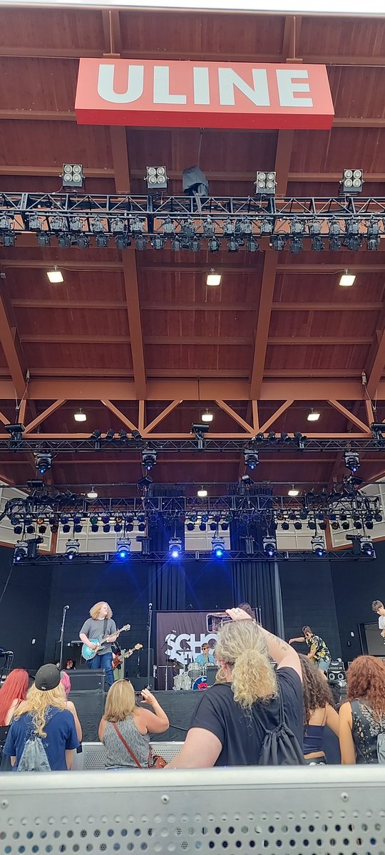 airman1414's tweet photo. Sitting front and center for @Yellowcard at @Summerfest hoping for at least an encore... Ocean avenue 20th anniversary tho... Insane it was that long ago #SummerFest #yellowcard #Encoreplease https://t.co/M1rZqB2KH3