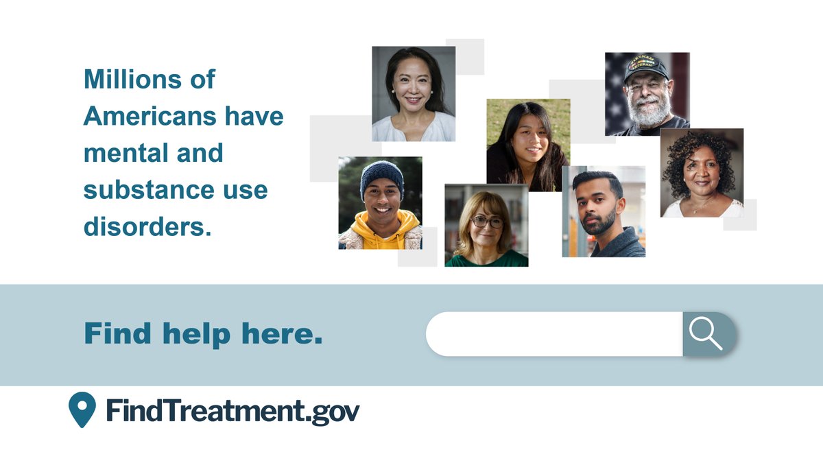 samhsagov's tweet photo. Did you hear? https://t.co/ATERrg9boz has been upgraded!
It’s easier to navigate; mobile-friendly and packed with new features!
Check it out ➡️ https://t.co/Xna1S5tlrS
#Recovery #RecoveryIsPossible #FindTreatment #FindTreatmentGov https://t.co/iVxOvfoUOc