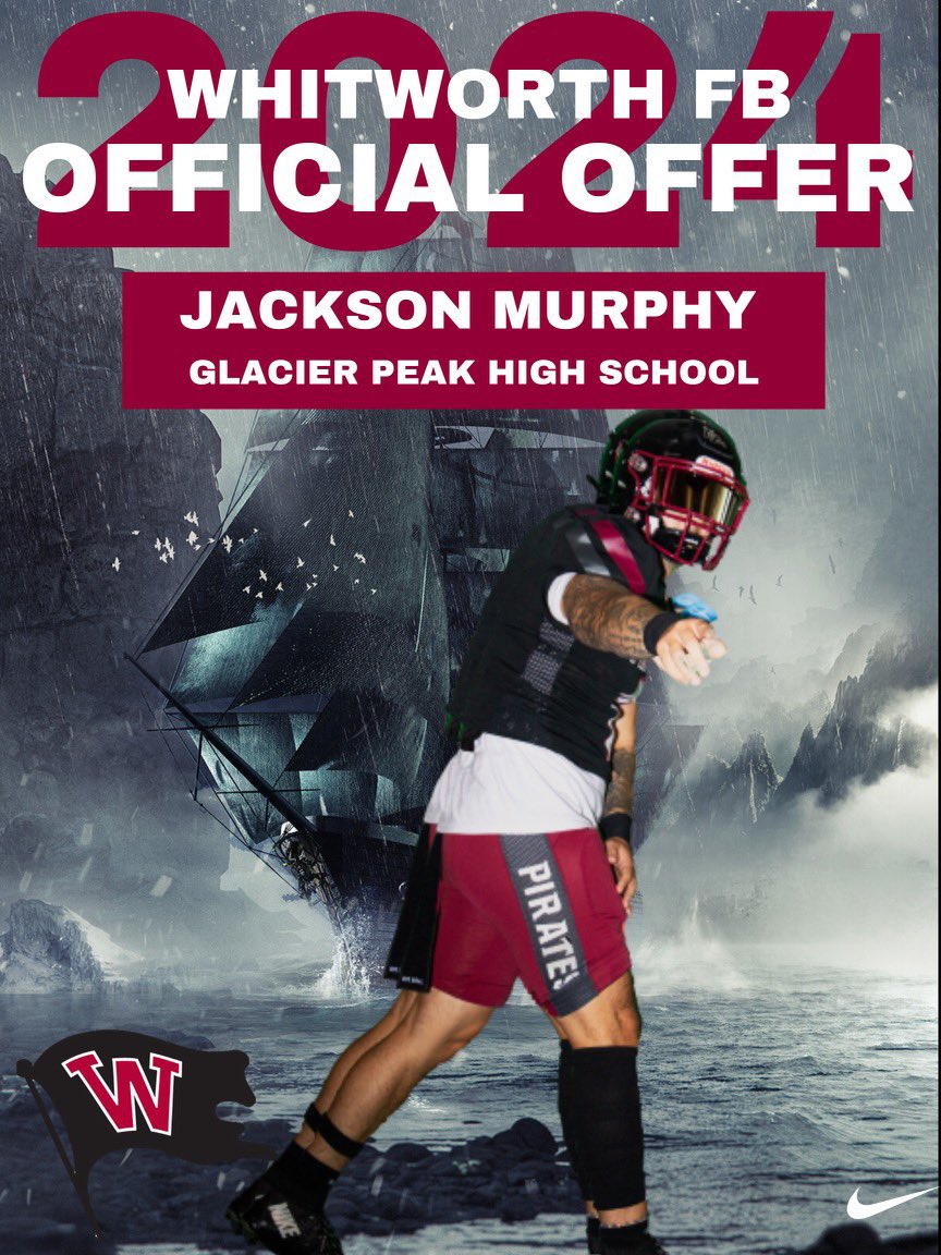 Jackson Murphy (@jackson_0556m) on Twitter photo #AG2G After an amazing call with <a href="/coachsandberg/">Rod Sandberg</a> I am beyond blessed to have received my second offer from <a href="/WhitworthFB/">Whitworth FB</a> !!! <a href="/CoachAlexLand/">Alex Land</a> <a href="/Coach__Shaw/">Mac Shaw</a> <a href="/Hong_808/">Hong_808</a> <a href="/colehinrichs16/">Cole Hinrichs</a> <a href="/shanedKeck/">Coach Shane Keck</a> <a href="/K_Jones71/">Kyle Jones</a> <a href="/JaredBartsch/">Coach Bartsch</a> <a href="/Dasenbrock11/">Brian Dasenbrock</a> <a href="/PrepRedzoneWA/">Prep Redzone Washington</a> #AG2G After an amazing call with <a href="/coachsandberg/">Rod Sandberg</a> I am beyond blessed to have received my second offer from <a href="/WhitworthFB/">Whitworth FB</a> !!! <a href="/CoachAlexLand/">Alex Land</a> <a href="/Coach__Shaw/">Mac Shaw</a> <a href="/Hong_808/">Hong_808</a> <a href="/colehinrichs16/">Cole Hinrichs</a> <a href="/shanedKeck/">Coach Shane Keck</a> <a href="/K_Jones71/">Kyle Jones</a> <a href="/JaredBartsch/">Coach Bartsch</a> <a href="/Dasenbrock11/">Brian Dasenbrock</a> <a href="/PrepRedzoneWA/">Prep Redzone Washington</a>