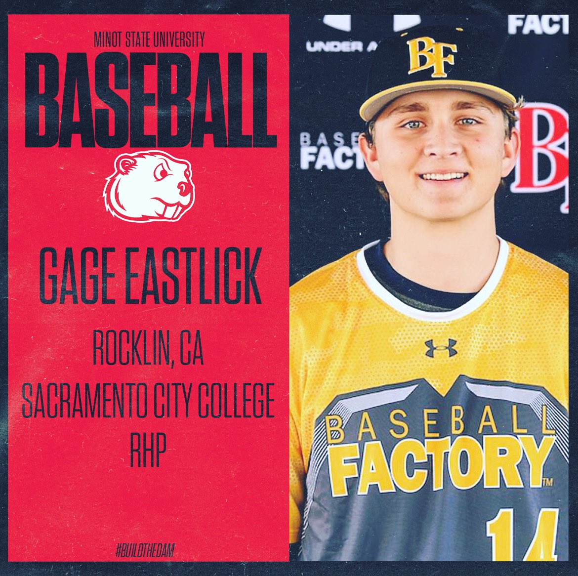 Signing Alert 🚨 We’re excited to be bringing in a power arm from Northern California! Welcome to Beaver Nation @Gage_Eastlick16 !!! #BuildTheDam #OnwardBeavers