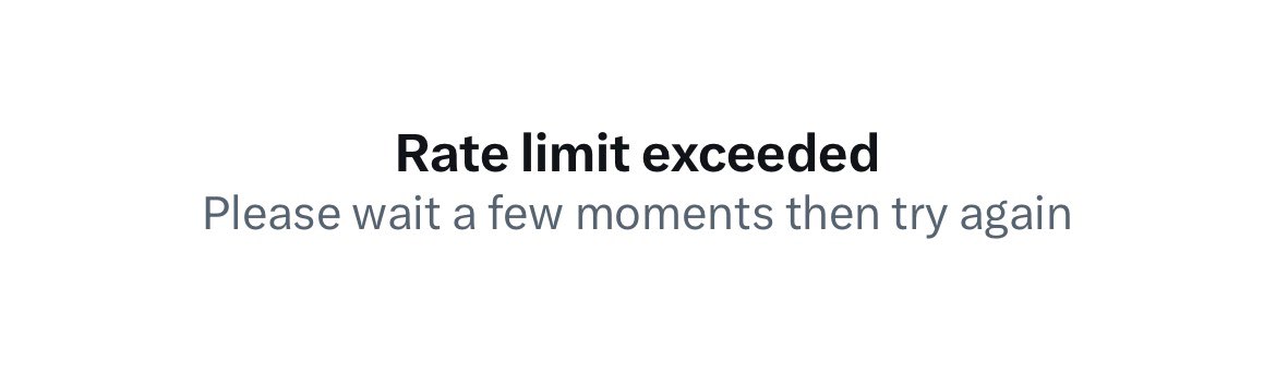 FU Elon. FU. #ElonIsDestroyingTwitter #RateLimitedExceeded