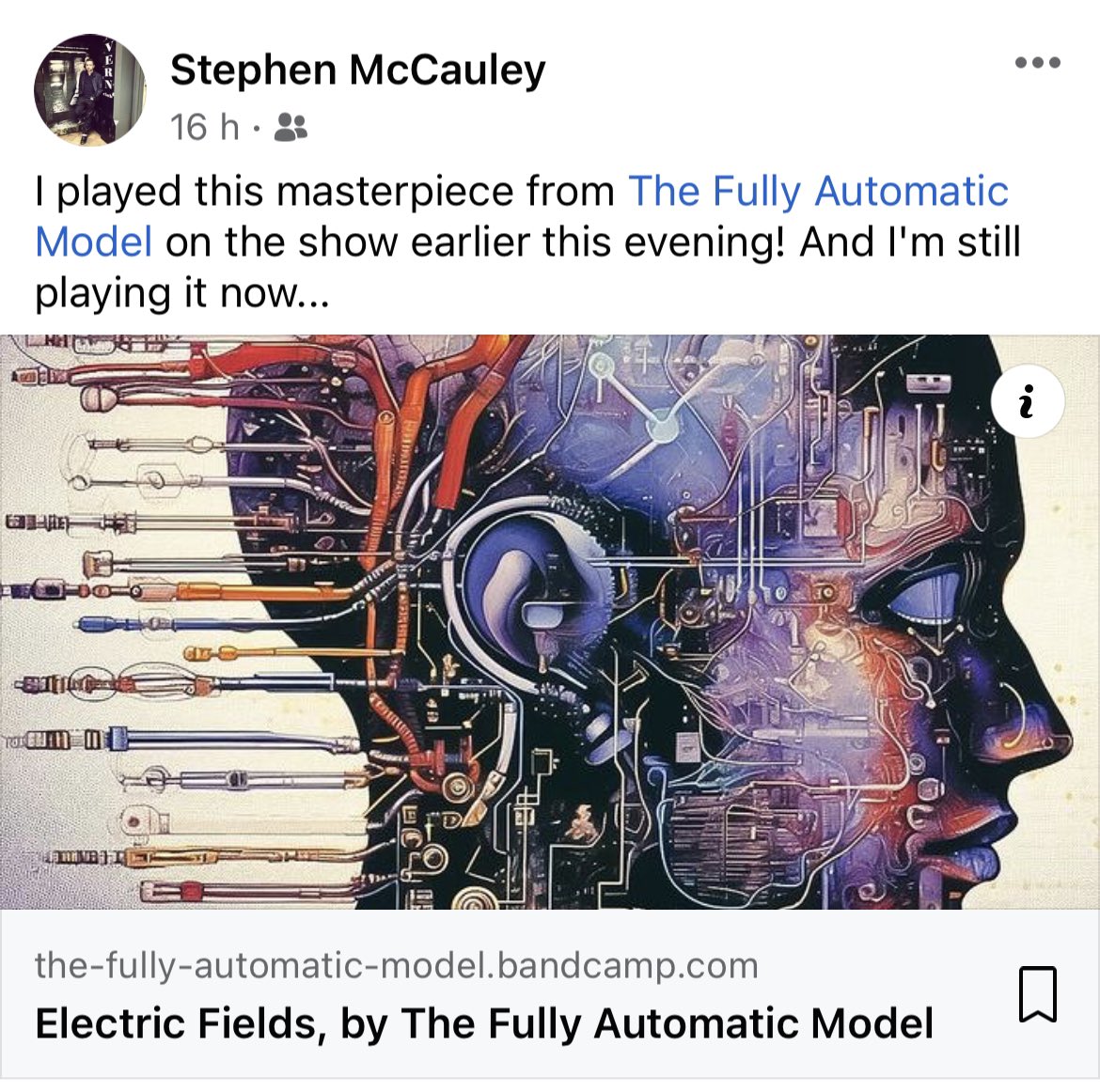 New release is going down well. Thanks to @StephenMainline for the support and inspiration with his world class show. #bbcradioulster #bbcintroducing #breakbeat #electronica #newmusic