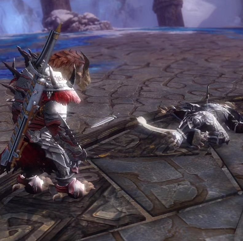 Nightwy_Morgan's tweet image. No me esperaba para nada que fueran tan crueles con #Almorra... #Bangar y #Ryland se han pasado tres pueblos 😖

#GuildWars2 #GW2 #ArenaNet #Screenshots #MundoViviente5 #SangrwYHielo #Charr