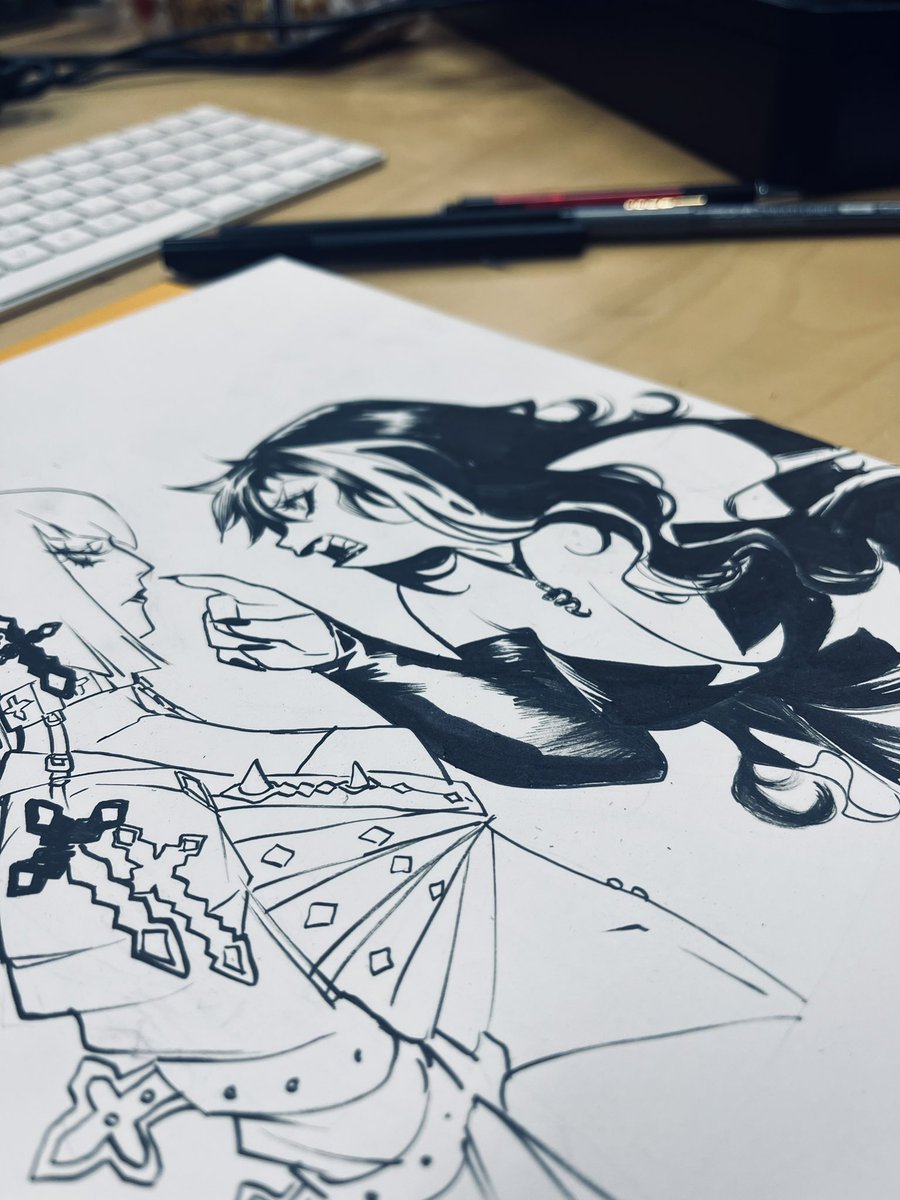 Mirkand's tweet photo. Commissions open for next cons:
#SDCC,
#GALAXYCONraleigh #fanexpocanada #galaxyconaustin #baltimorecomicon
#NYCC
You can preorder at link https://t.co/sk8xMs8POm https://t.co/dT5adrD3nE