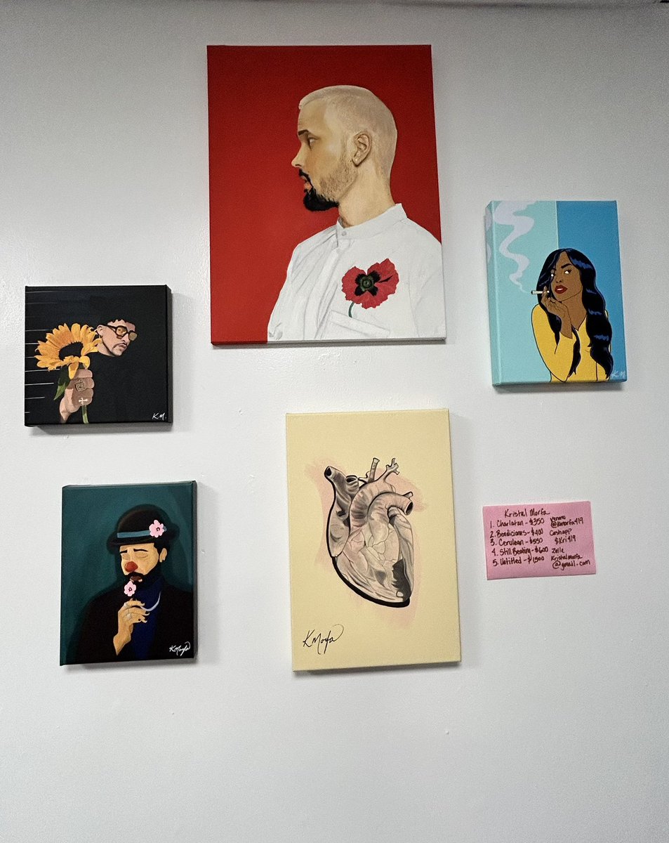 kristalmorfa's tweet photo. Yesterday’s art show 🖼️ https://t.co/unPZVYsUw0
