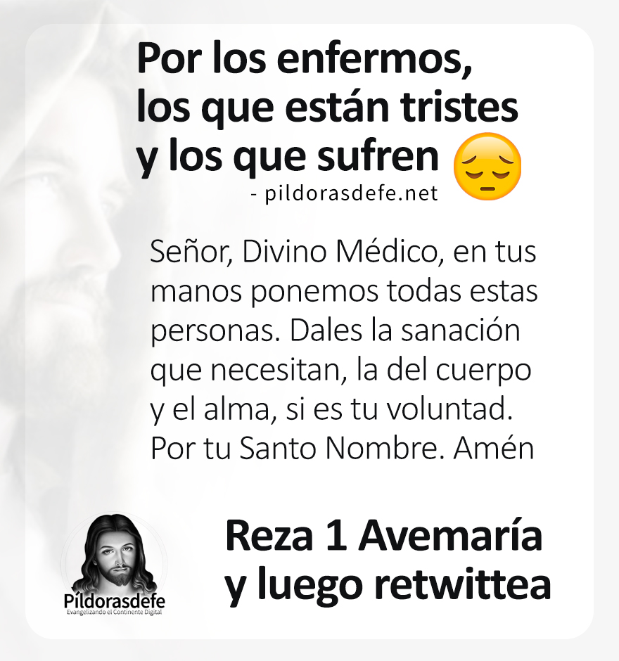 Pildorasdefe's tweet image. 🙂 Hoy, es un gran día para decir: "Gracias, Señor, porque has alejado de mí el terror de la noche y me has dado un nuevo día para hacerlo mejor que ayer. Sé que me ayudarás a vencer todos mis problemas"