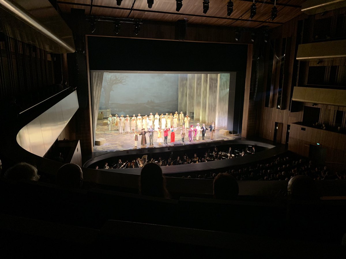 Enjoyed a wonderful Operetta at #Musiktheater #Linz