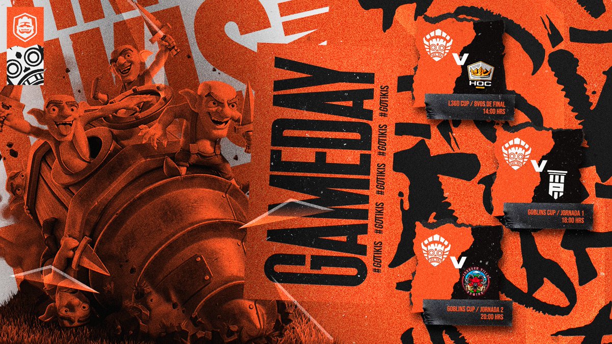 Strangers | 🇲🇽 (@strangersgg) on Twitter photo #ClashRoyale 🔶️𝙈𝙖𝙩𝙘𝙝𝘿𝙖𝙮⚪️
Triple match para los poderosos guerreros del sur Mexicano.
🏆 <a href="/CupL360/">LEAGUE CUP L360°</a>
🆚 @Home_of_Clash
📌8vos
⏰14:00pm🇲🇽
🏆 <a href="/Magical_Goblins/">Magical Goblins</a>
🆚 #3pilaresgaming
📌Jornada 1
⏰18:00pm🇲🇽
🏆 <a href="/Magical_Goblins/">Magical Goblins</a>
🆚 <a href="/JVilla_GG/">Johnson Villa</a>
📌Jornada 2
⏰20:00pm🇲🇽
#GoTikis #ClashRoyale 🔶️𝙈𝙖𝙩𝙘𝙝𝘿𝙖𝙮⚪️
Triple match para los poderosos guerreros del sur Mexicano.
🏆 <a href="/CupL360/">LEAGUE CUP L360°</a>
🆚 @Home_of_Clash
📌8vos
⏰14:00pm🇲🇽
🏆 <a href="/Magical_Goblins/">Magical Goblins</a>
🆚 #3pilaresgaming
📌Jornada 1
⏰18:00pm🇲🇽
🏆 <a href="/Magical_Goblins/">Magical Goblins</a>
🆚 <a href="/JVilla_GG/">Johnson Villa</a>
📌Jornada 2
⏰20:00pm🇲🇽
#GoTikis