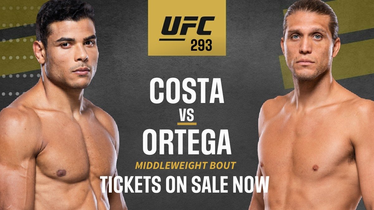 TheUFCStats's tweet photo. 🚨 BREAKING NEWS: Brian Ortega is going up THREE weight classes and will headline against Paulo Costa at UFC 293 https://t.co/yMEPmzjV7l