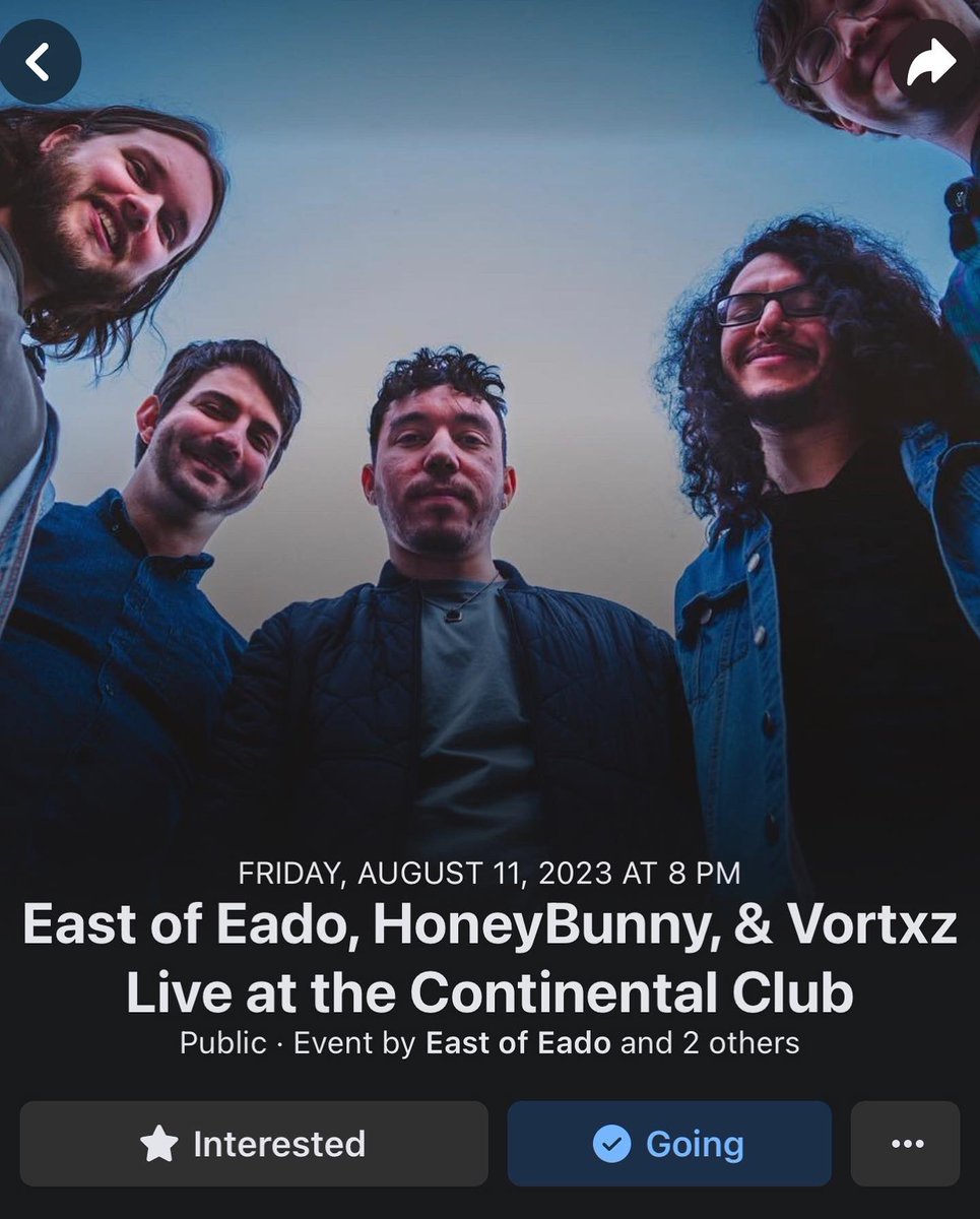 eastofeado's tweet photo. Next show in Htown Aug 11th at the Continental Club! 

Come through (info in link below) https://t.co/VlWa7sbr6V