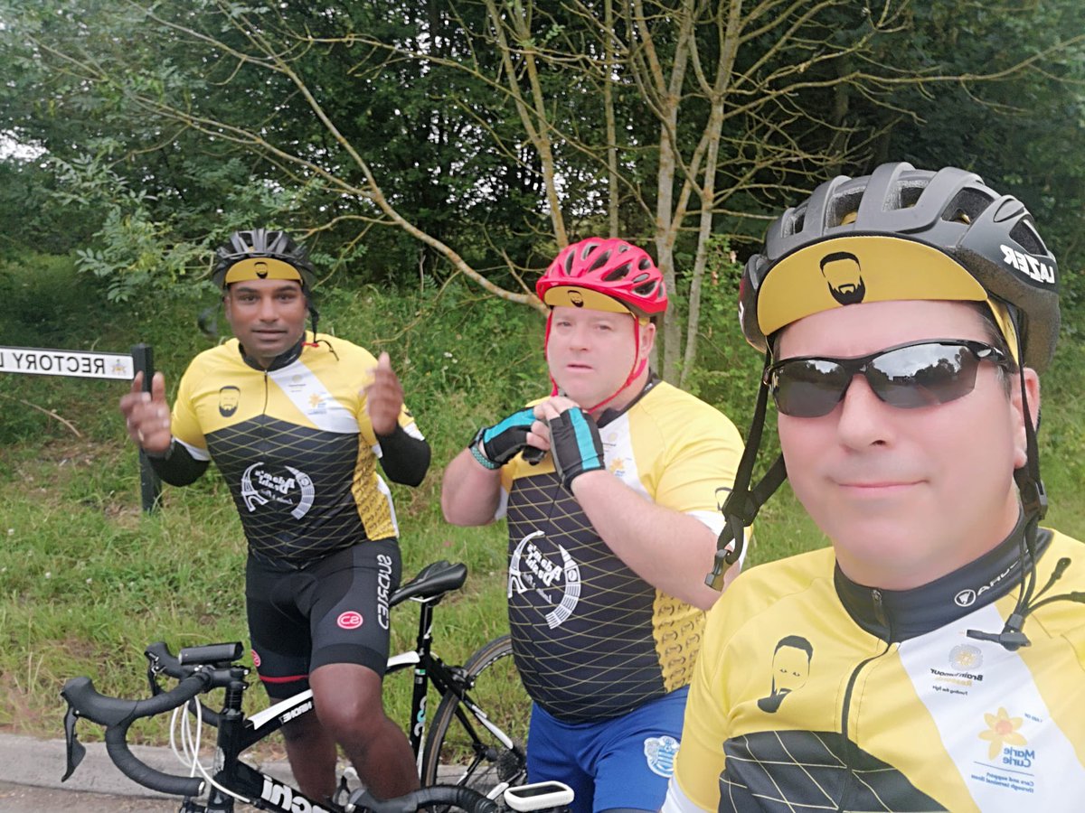 AdamsDash1's tweet photo. Today’s the start of Le Tour de France &amp; Team Adam will be in Paris to see the end of the race having cycled from London to see them finish. Watch out - Team Adam have given the professionals a 3 week head start!! 

Heres pics of the Gareth, Martin &amp; Dolan from their ride today! https://t.co/1ySbuzRlrs