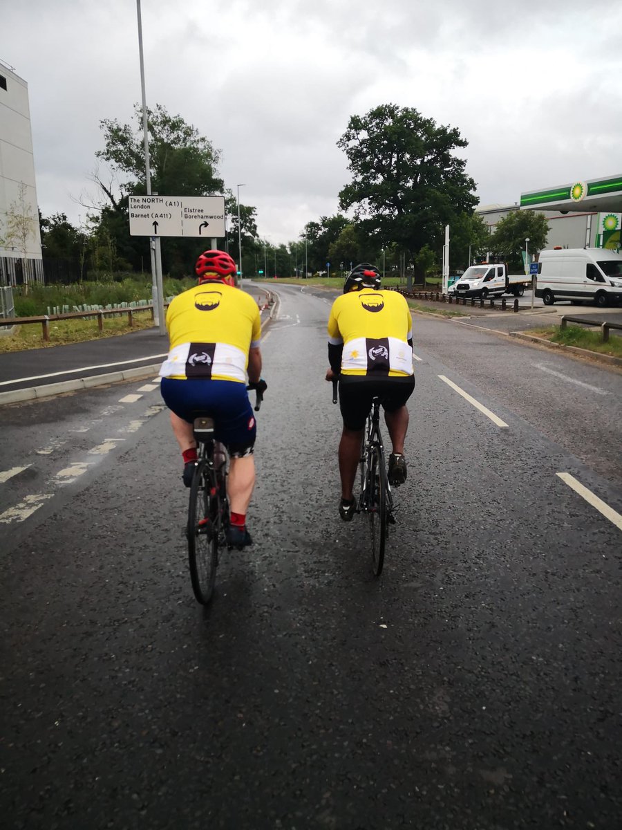 AdamsDash1's tweet photo. Today’s the start of Le Tour de France &amp; Team Adam will be in Paris to see the end of the race having cycled from London to see them finish. Watch out - Team Adam have given the professionals a 3 week head start!! 

Heres pics of the Gareth, Martin &amp; Dolan from their ride today! https://t.co/1ySbuzRlrs
