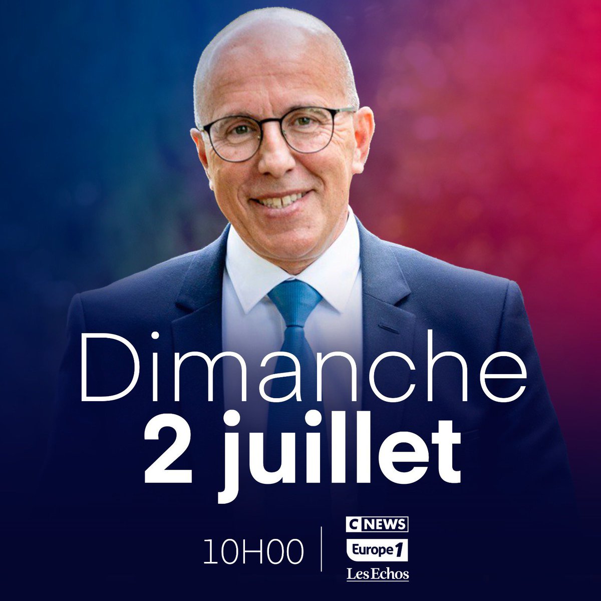 eciotti's tweet photo. Retrouvez-moi demain matin à 10h00, je serai l’invité de @SoMabrouk dans le Grand rendez-vous @CNEWS, @Europe1 et @LesEchos. https://t.co/B4GDRCLTde